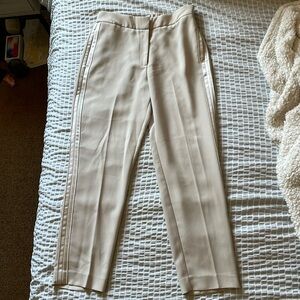 Reiss champagne ankle trousers